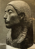Assyrian Girl, oak